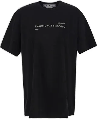 Off-White Logo Detailed Short-Sleeved T-Shirt