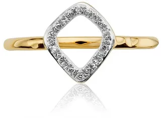 Riva Mini Kite Stacking Diamond ring