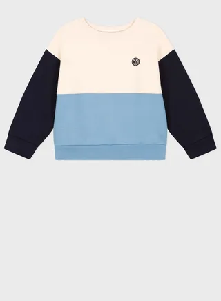 Youth Color Block Sweatshirt
