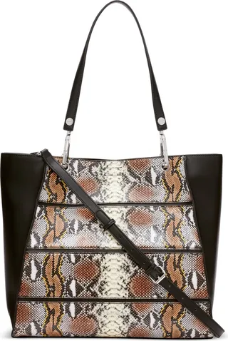 Calvin Klein Garnet Medium Printed Convertible Tote