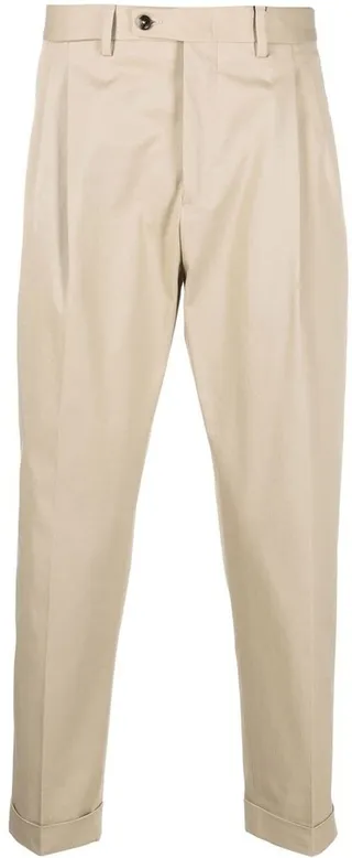 Cropped Cotton Chinos