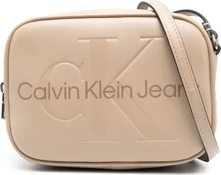 Logo-Embossed Crossbody Bag