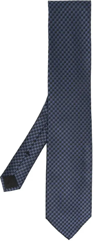 Textured-Finish Pointed Tie