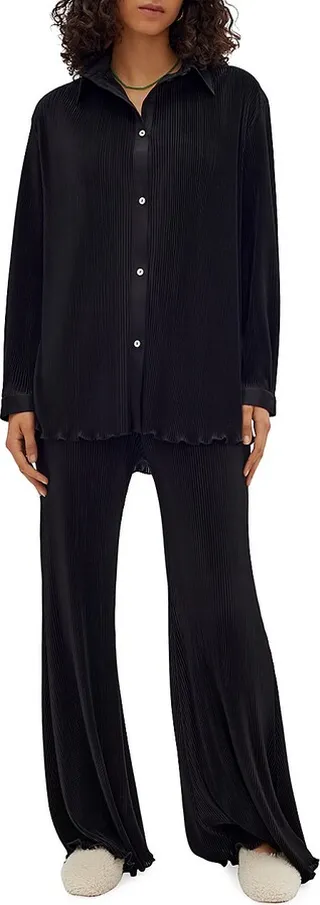 Origami Ribbed Pajama Set
