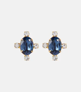 Alice crystal-embellished earrings