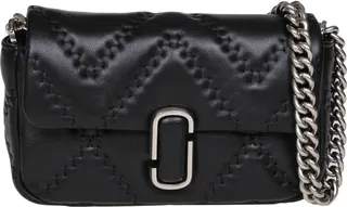 Mini Shoulder Bag In Black Leather