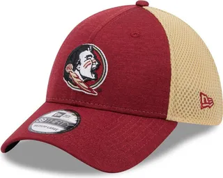 Men's New Era Garnet Florida State Seminoles Shadowed Neo 39THIRTY Flex Hat