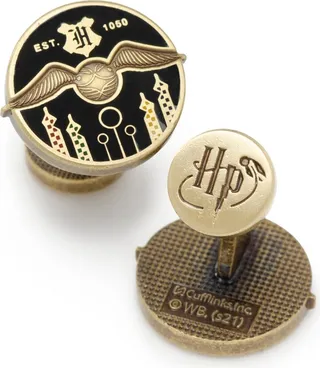Harry Potter Men's Qudditch Field Cufflinks