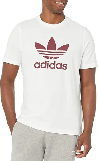 adidas Originals Trefoil Tee (Shadow Red) Men's T Shirt