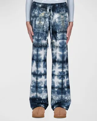 Men's Baggy Tie-Dye Pants