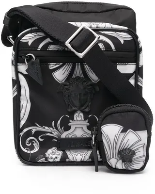 La Medusa Silver Baroque crossbody bag
