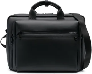 Zip Fastening Briefcase Backpack