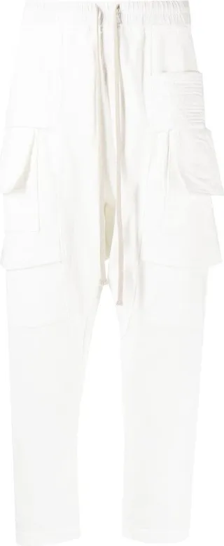 Drawstring Straight-Leg Trousers