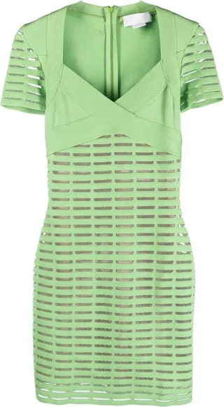 Cut-Out Mini Dress