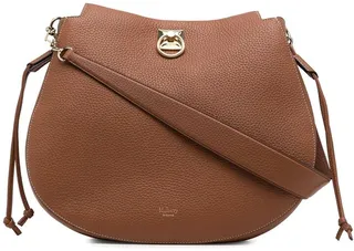 Iris grained hobo bag