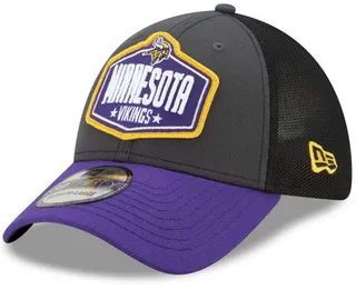 New Era Minnesota Vikings 2021 Draft 39THIRTY Cap