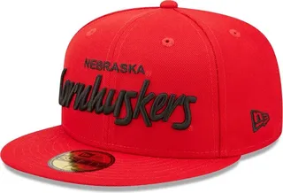 Men's New Era Scarlet Nebraska Huskers Griswold 59FIFTY Fitted Hat