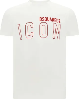 Dsquared2 Logo Printed Crewneck T-Shirt