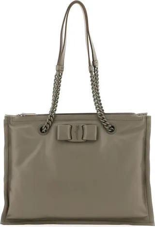 Salvatore Ferragamo Viva Bow Tote Bag