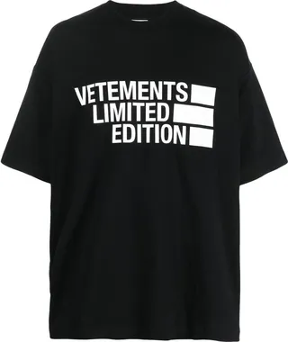 logo-print cotton T-shirt