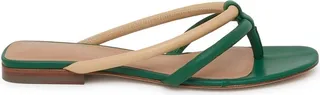 Filo leather flip-flops