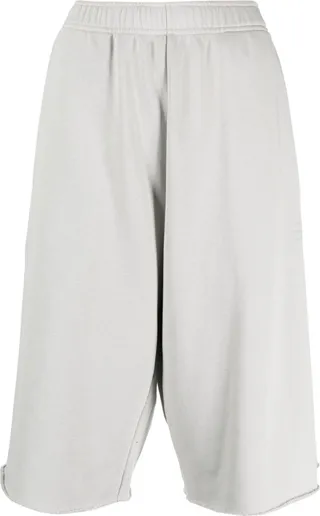 Logo-Embroidered Knee-Length Shorts
