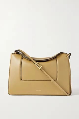 Wandler - + Net Sustain Penelope Leather Shoulder Bag - Neutrals