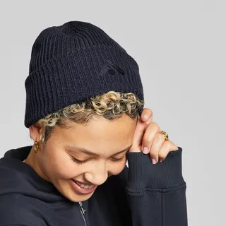 Basic Threads Merino-Wool Knit Beanie