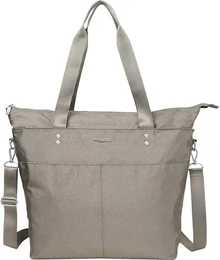 Baggallini Medium Carryall Tote (Sterling Shimmer) Carry on Luggage