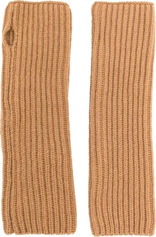 Fingerless Knitted Gloves