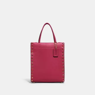 Mini Cashin Tote With Crystal Rivets