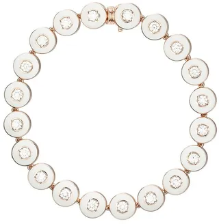 18kt rose gold diamond Mina bracelet
