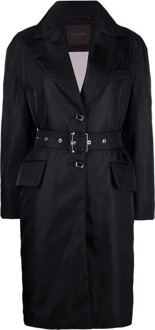 Belted Single-Breasted Trench Coat