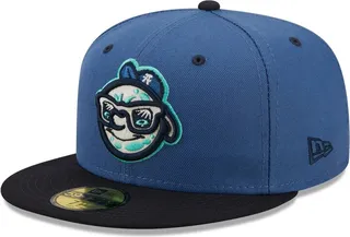 Men's New Era Royal Asheville Tourists Authentic Collection 59FIFTY Fitted Hat