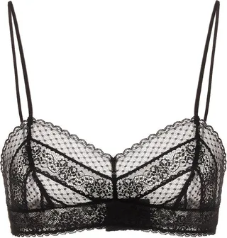Philosophy Di Lorenzo Serafini Floral-Lace V-Neck Bralette