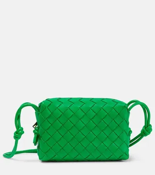 Loop Mini leather shoulder bag