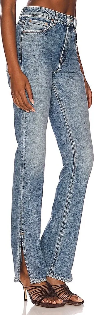 Harlow High Rise Slim Boot with Slit