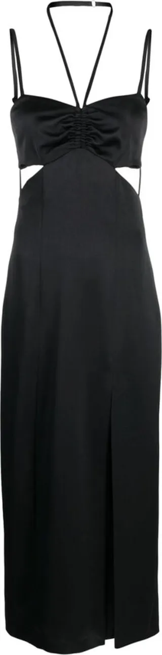 Cut-Out Midi Dress