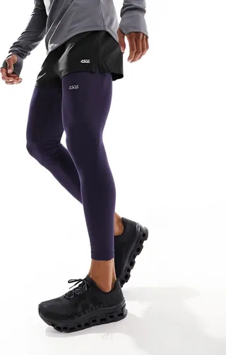 ASOS 4505 icon training baselayer tights in navy