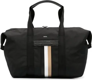 First Class Signature Stripe holdall