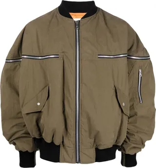 Zip-Up Bomber Jacket