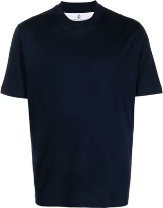 jersey-knit short-sleeved T-shirt