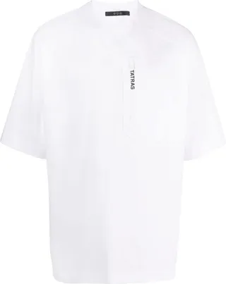 logo-print cotton T-shirt