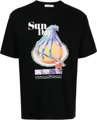 graphic-print cotton T-Shirt