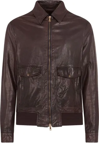 Dolce & Gabbana Leather Jacket