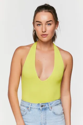 Seamless Halter Bodysuit