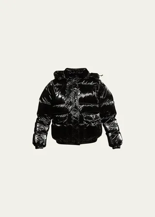 Mont Blanc Hooded Puffer Jacket