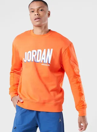 Jordan Mvp Graphic Fleece Sweatshirt