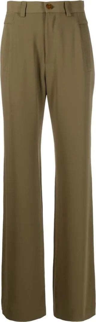 Straight-Leg Trousers