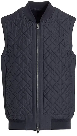 Wool Quilted Gilet